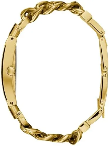 Vista 2 de GUESS Reloj de pulsera multicadena en tono plateado para mujer