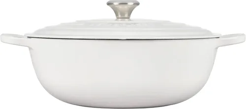 Vista 8 de Le Creuset Signature Horno de Chef de Hierro Fundido, 7.5qt, Marseille