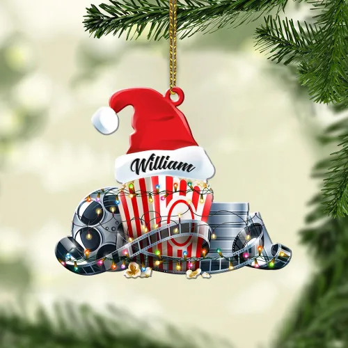 Vista 11 de Personalized Name Filmmaking Christmas Ornament Film Clapboard Ornament Director Clapboard Christmas Ornament Movie Clapperboard Theater Ornament 156
