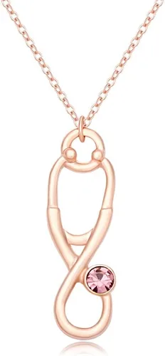 Vista 7 de Estetoscopio Caduceus Doctor Enfermera Encanto Bangle Pulseras para RN graduación regalo