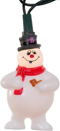 Vista 4 de Kurt Adler 10 Frosty The Snowman Juego de luces