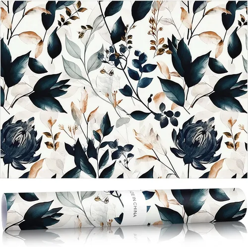Vista 9 de Gersoniel 10 hojas de forros de cajones para aparadores, revestimientos de cajones perfumados, papel perfumado no adhesivo para estantes fragantes