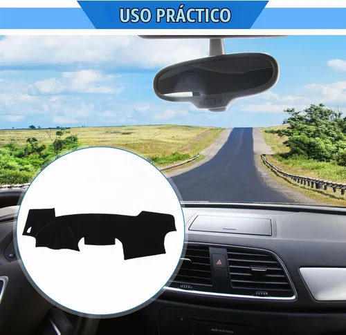Vista 2 de Cubiertas de salpicadero para Toyota RAV4 2007-2012 actualización de poliéster para consola central de automóvil, cubierta interior de tablero