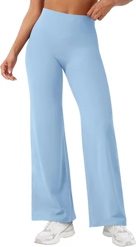 Vista 45 de YEOREO Ease - Leggings rectos para mujer, pantalones de yoga para gimnasio Amarillo (Butter Yellow)