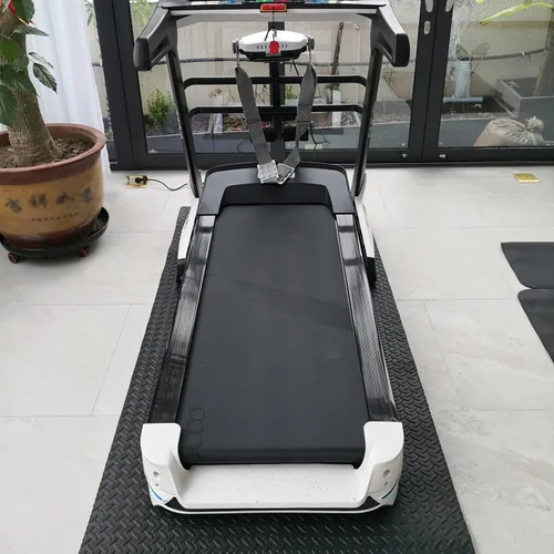 Vista 6 de V3VOGUE Alfombrilla para cinta de correr, alfombrillas para equipos de ejercicio, protector de piso de alta densidad, alfombrilla de fitness