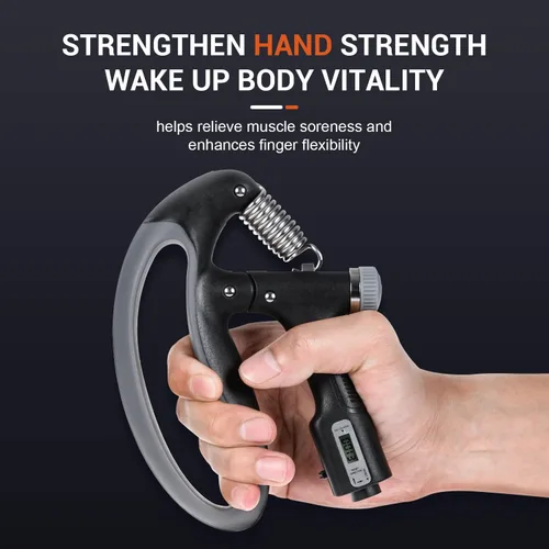 Vista 5 de ADDMOTOR Fortalecedor de agarre de mano, entrenador de fuerza de agarre para recuperación de lesiones de construcción muscular para atletas