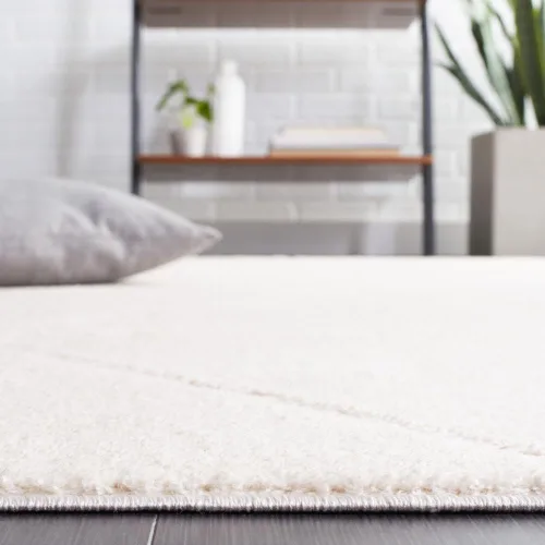 Vista 5 de SAFAVIEH Melody Collection - Alfombra de pasillo de 8 pies, color marfil y beige, diseño bohemio, ideal para zonas de alto tráfico en pasillo, baño
