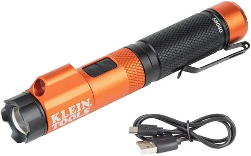 Vista 5 de Klein Tools Paquete de linterna LED recargable + linterna