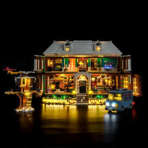 Vista 7 de VONADO Kit de luces LED compatible con el juego de Lego solo en casa, iluminación de bricolaje (sin modelo Lego, solo luces)