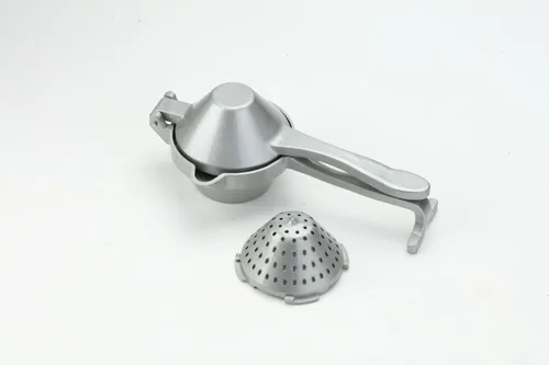Vista 2 de Exprimidor de mano Exprimidor manual de aluminio Agarre ergonómico para la extracción eficiente de jugo de cítricos de otras frutas Duradero