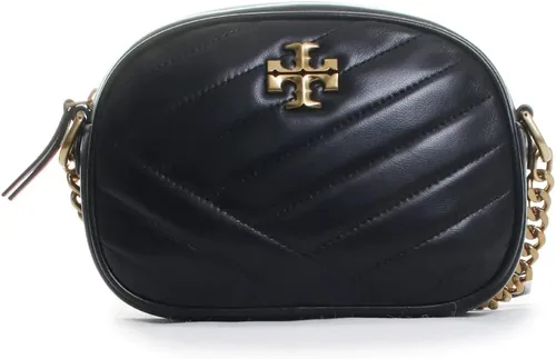 Vista 2 de Tory Burch Kira Chevron - Bolsa pequeña para cámara, Crema