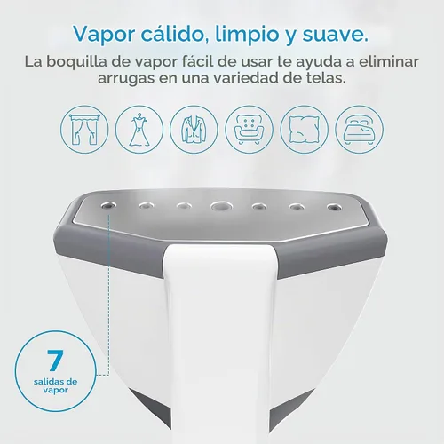 Vista 7 de Steamfast VIRTUOSO - Vaporizador portátil para ropa, color blanco
