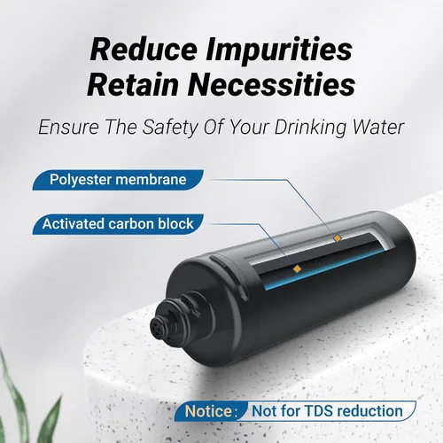 Vista 3 de Maxblue Filtro de agua de repuesto RF10 para sistema de filtro de agua Waterdrop 10UA/10UB debajo del fregadero, 1 año, certificado NSF/ANSI 42