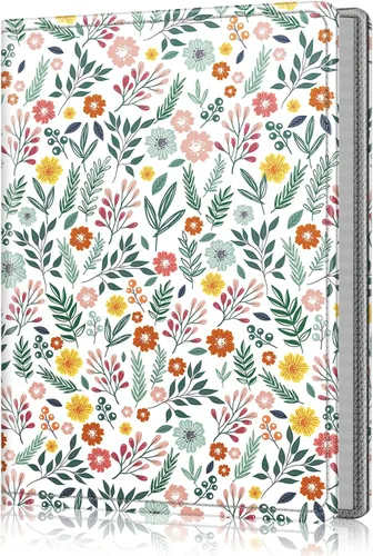 Vista 10 de Fintie - Álbum de fotos de 5x7 pulgadas, 52 bolsillos, mini capacidad, cubierta premium de piel vegana, portátil, álbum en formato de billetera