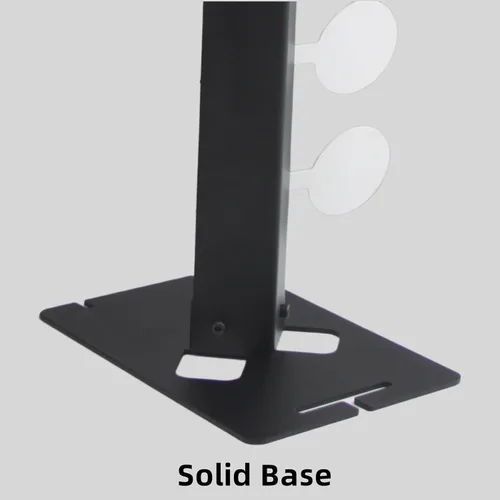 Vista 4 de Atflbox Restablecer y girar el objetivo de tiro de metal para pistolas BB de Airsoft, árbol de duelo y estrella doble