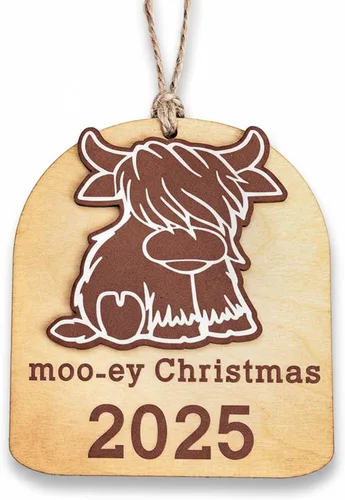 Vista 10 de Adorno familiar 2025, adorno de Navidad de familia de 5 2025, recuerdo de las primeras fiestas juntos, acogedora escena de chimenea, decoración