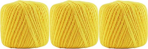 Vista 135 de Hilo de croché Threadart, 100 % algodón, talla 10 Soft pure cotton crochet thread for lace, doilies, amigurumi and crafts. Smooth finish with