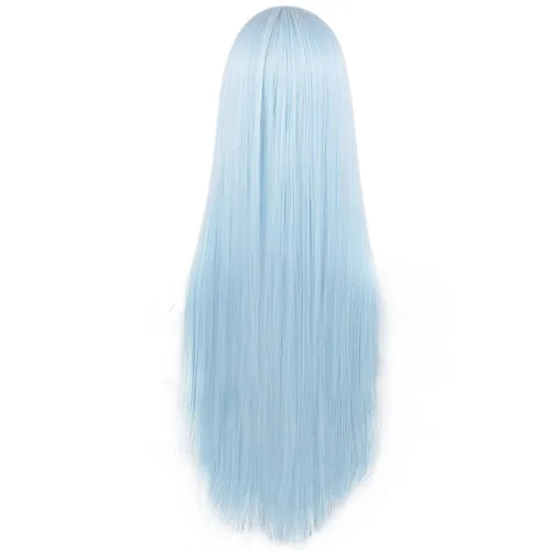 Vista 111 de anogol Vocaloid 32" 80 cm de largo recto de Cosplay peluca Pelucas Para Fiestas Halloween, Anaranjado