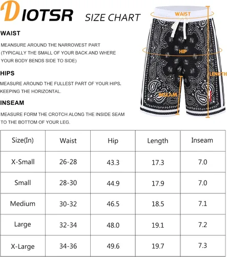 Vista 7 de DIOTSR Pantalones cortos deportivos de baloncesto para hombre, pantalones cortos de malla para entrenamiento casual para correr, con bolsillos