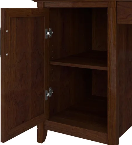 Vista 7 de Bush Furniture - Organizador de escritorio Key West con cajones , Madera, Bing Cherry cereza bing
