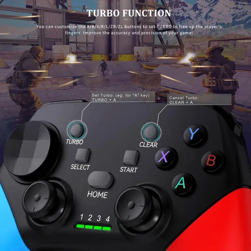Vista 16 de arVin Game Controller for iPhone/iOS/Android/PC/Steam Deck with Phone Holder, Turbo, Wireless Gamepad Joystick for iPhone