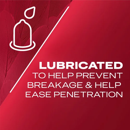 Vista 4 de Durex Preservativos de látex extra sensibles lubricados ultra finos de alta calidad, ajuste ancho, 12