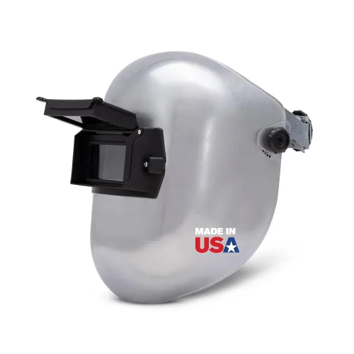 Vista 15 de Casco de soldadura PL280 de Jackson Safety para tuberías - Capucha frontal abatible de soldadura de sombra 10 - ANSI Z87.1 - Fabricado en EE. UU.