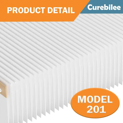 Vista 3 de Filtro de repuesto 201 MERV 13 compatible con Aprilaire 2200, 2250, Space Gard 2200 Purificadores de aire para toda la casa y Lennox PMAC-20C