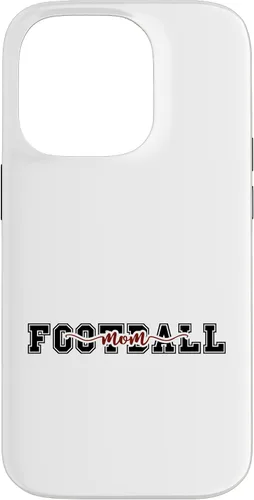 Vista 17 de Proud Football Mom Game Day Varsity Script Style Case for iPhone 17