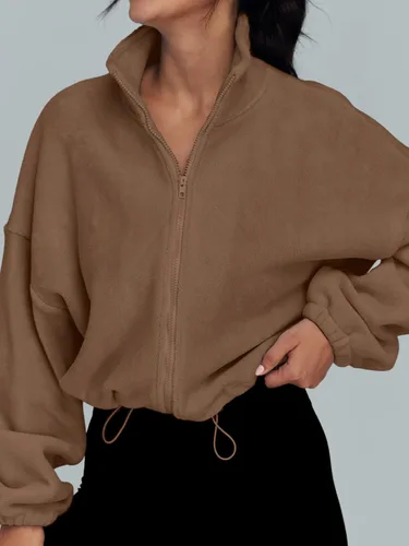 Vista 2 de AUTOMET Sudaderas con capucha y cremallera para mujer, sudaderas de gran tamaño, de manga larga, ropa de otoño, ropa de moda 2023