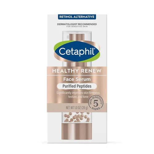 Vista 11 de Cetaphil Healthy Renew - Suero facial antienvejecimiento de 1 oz, suero alternativo al retinol para cara con niacinamida y péptidos, cuidado