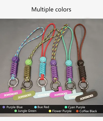 Vista 3 de Correa de muñeca para teléfono celular, pulsera para teléfono celular, cordón de muñeca para cámara, cordón de muñeca corto para llaves, cordón