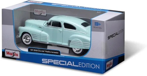 Vista 8 de Maisto 1:24 Edición Especial 1948 Chevrolet Fleetline Aerosedan