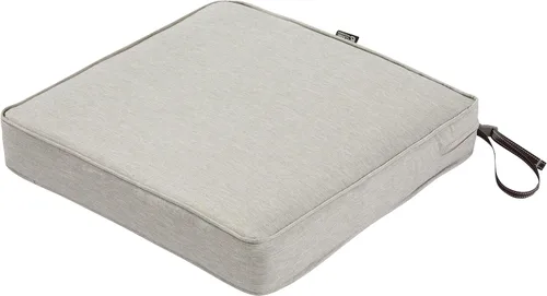 Vista 58 de Classic Accessories Ravenna - Cojín de asiento de patio resistente al agua de 21 x 19 x 5 pulgadas, verde azulado, cojín de sofá de dos plazas