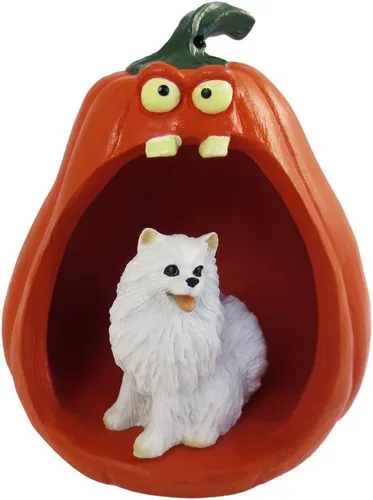 Vista 209 de Conversation Concepts Figura de Corgi galés de Halloween y calabaza Welsh Corgi Pembroke