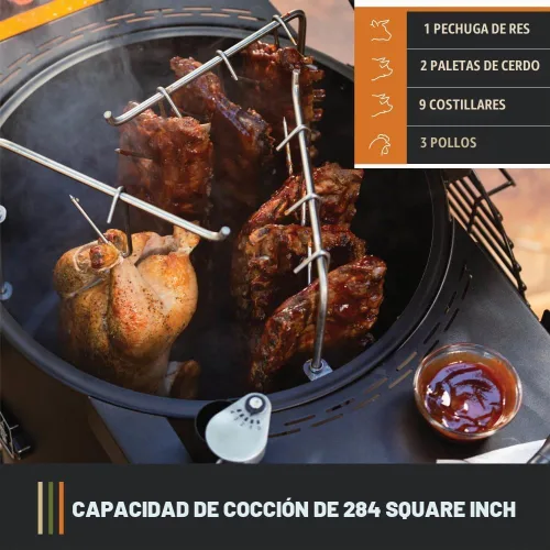 Vista 3 de Ahumador y parrilla Oklahoma Joe's Bronco Drum - 25203120