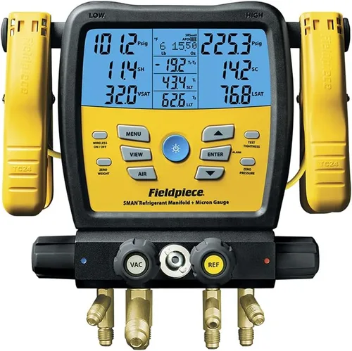 Vista 2 de Fieldpiece SM380V SMAN colectores de admisión, negro
