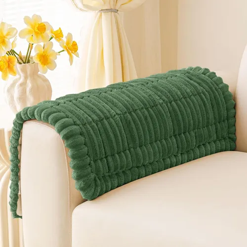 Vista 34 de Smiry - Funda para sofá para perros lavable, fundas para sofá de mascotas no deslizantes y peludas para sofá de 3 cojines, aptas para mascotas