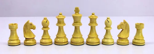 Vista 3 de StonKraft - Peón de piezas de ajedrez de madera con piezas de ajedrez extra de reinas (3.75 pulgadas de altura King)