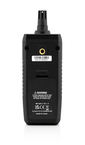 Vista 4 de Extech Higro-Termómetro RH250W con conectividad a la aplicación ExView RH 0-100%, temp -10 to 60C (14-140F), ExView app, up to 90m wireless