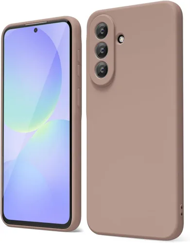 Vista 160 de oakxco Funda para teléfono Samsung Galaxy A12 con agarre de silicona líquida, linda delgada fina suave cubierta de gel de goma TPU lisa para mujeres