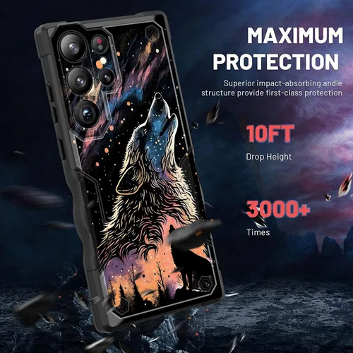 Vista 1044 de Funda para Galaxy A14 5G, [Doble Capa][Protección contra Caídas de Grado Militar de 10 Pies] [Antideslizante] Funda Resistente a Prueba de Golpes