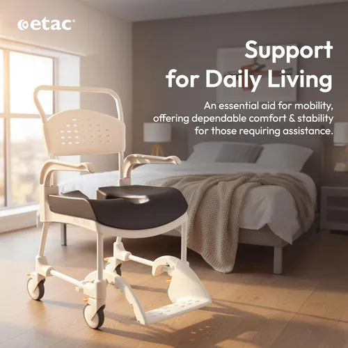 Vista 5 de Etac Cojín de asiento cómodo suave y cómodo, altura de 0.75 pulgadas