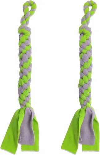 Vista 6 de Dewonch Juguete teaser de cuerda polar para perros como reemplazo para Chase and Tug (A-2PCS)