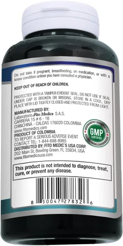Vista 8 de FITO MEDIC'S Laboratorio Ácido hialurónico Cápsulas de ácido hialurónico con MSM, 180 Cápsulas Acido hialurónico