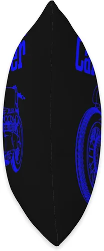 Vista 2 de American Cafe Racer Motorcycle Apparel and Merch Cafe Racer Biker Men Women Adult Teens Boys Girls Kids Youth Throw Pillow, 16x16, Multicolor