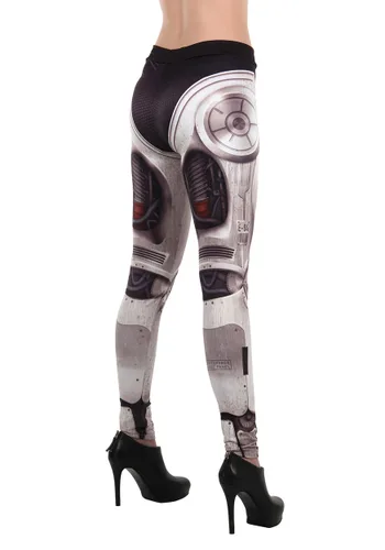 Vista 3 de Leggings Biónicos Estampados Multicolor