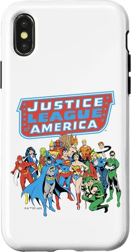 Vista 5 de Funda para iPhone 16 DC Comics Justice League Of America Group Shot