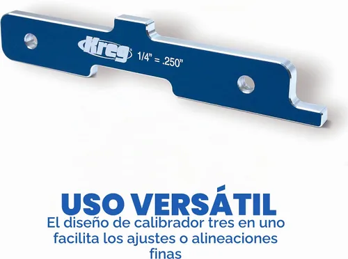 Vista 2 de Kreg PRS3400, juego de 7 barras calibre de precisión