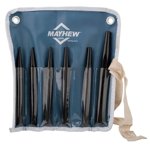 Vista 19 de Mayhew Tools 70003 Punzón sólido, 1/4", acabado de granallado